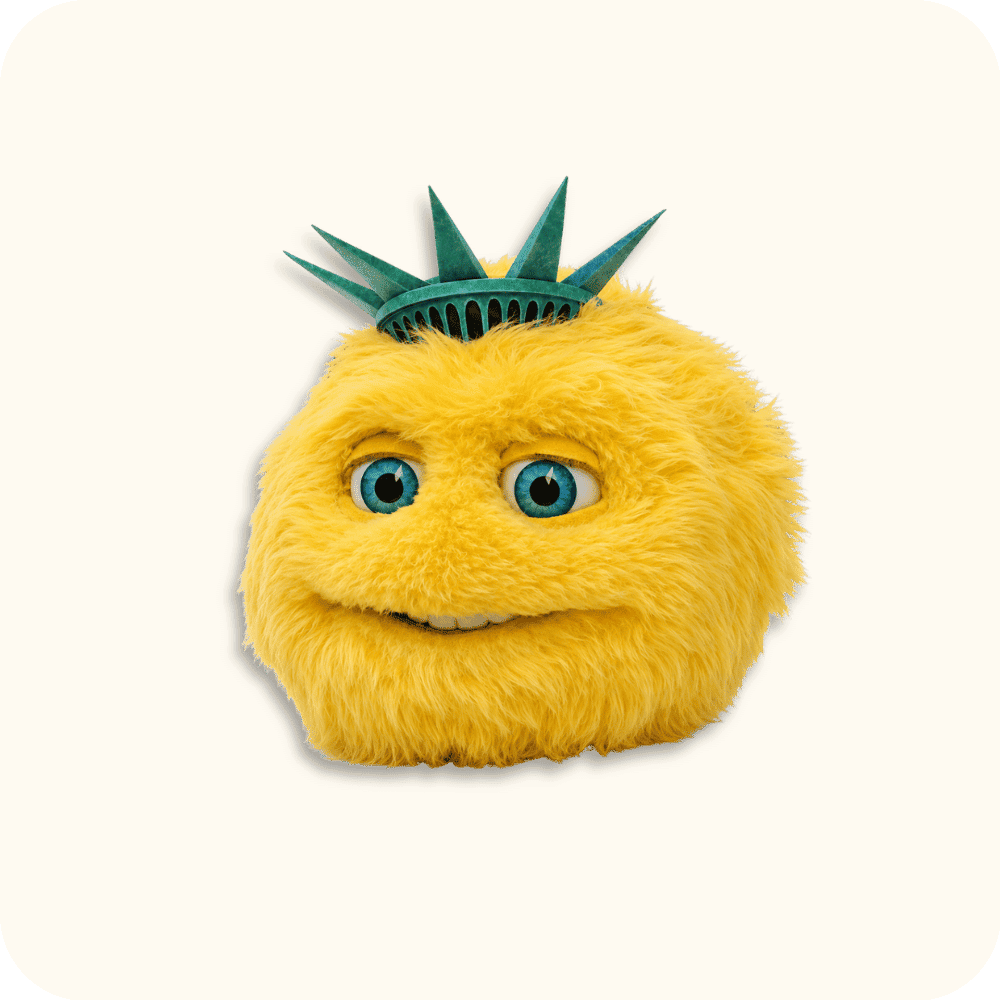 Biberty Liberty Plush Biberty Liberty Plush